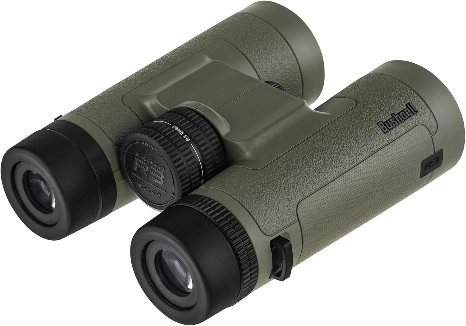 Bushnell R3 Binoculars with Vault Lite Bino Chest Harness, HD Optical System, Fully Multi-Coated Lenses, EXO Barrier, IPX7 Waterproof - Binoculars for Bird Watching and Wildlife Observation