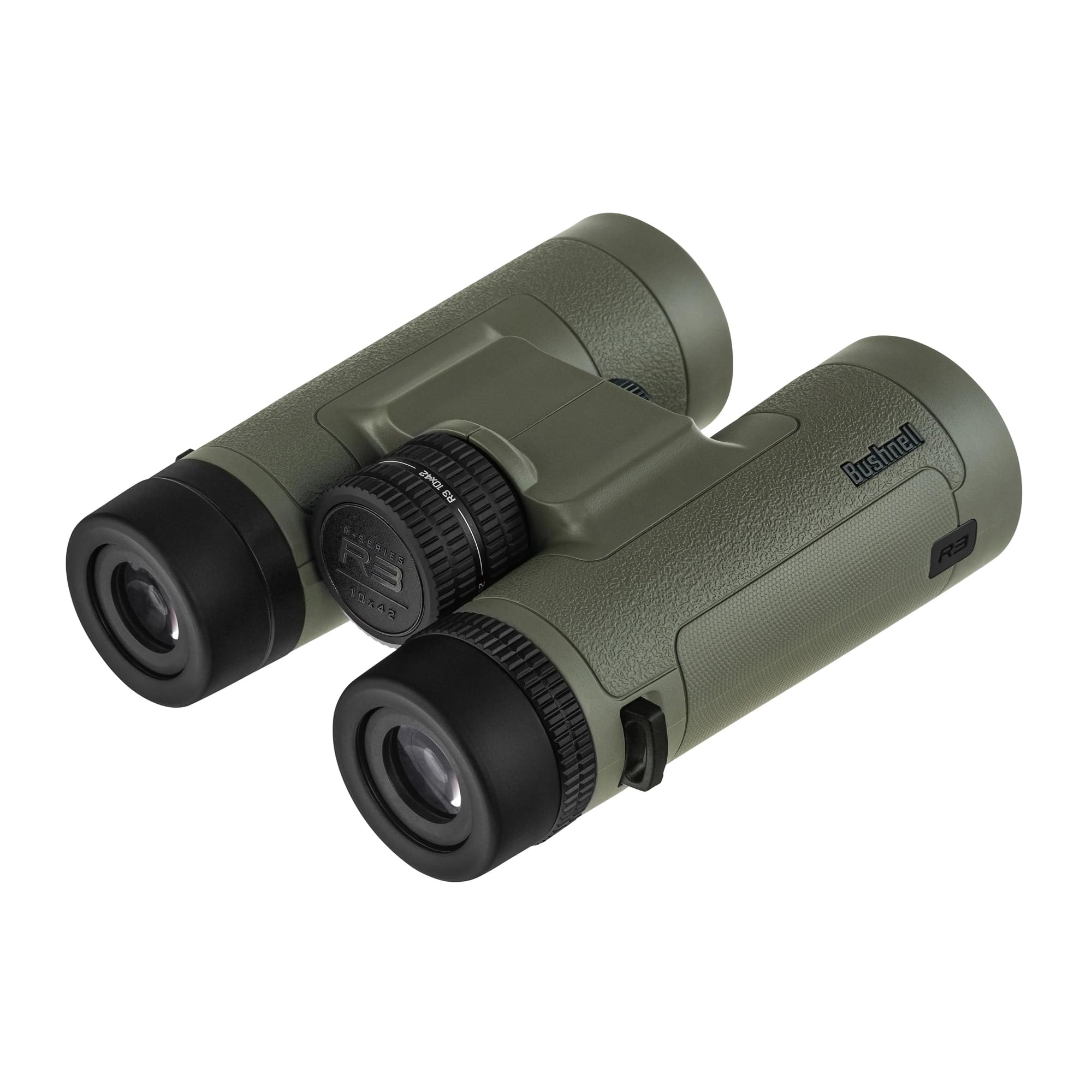 Bushnell Vault Lite Jumelles R3 10 x 42 avec harnais de poitrine Bino Système optique HD, lentilles entièrement multicouches, barrière EXO, étanchéité IPX7 – Jumelles pour l'observation des oiseaux et