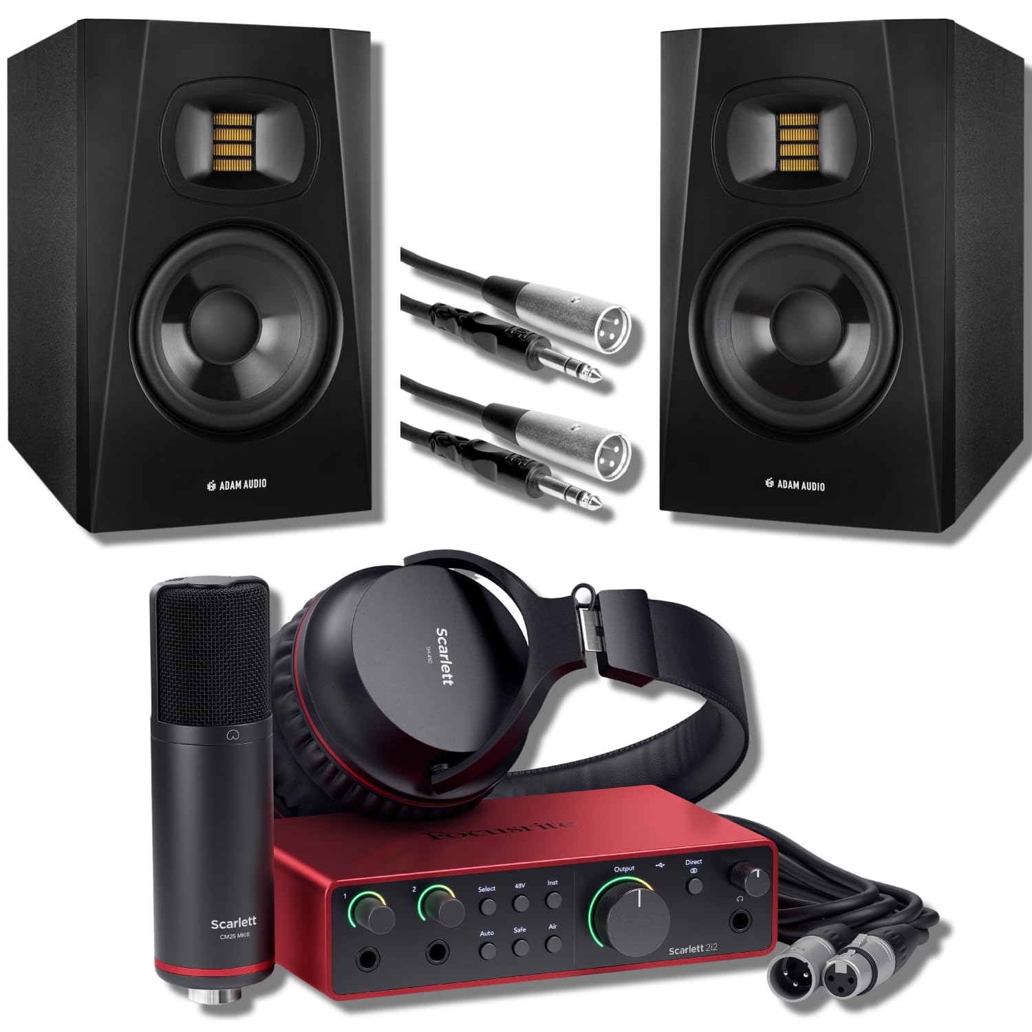 Amazon.com: Scarlett 2i2 Studio 4th Gen Recording Bundle
