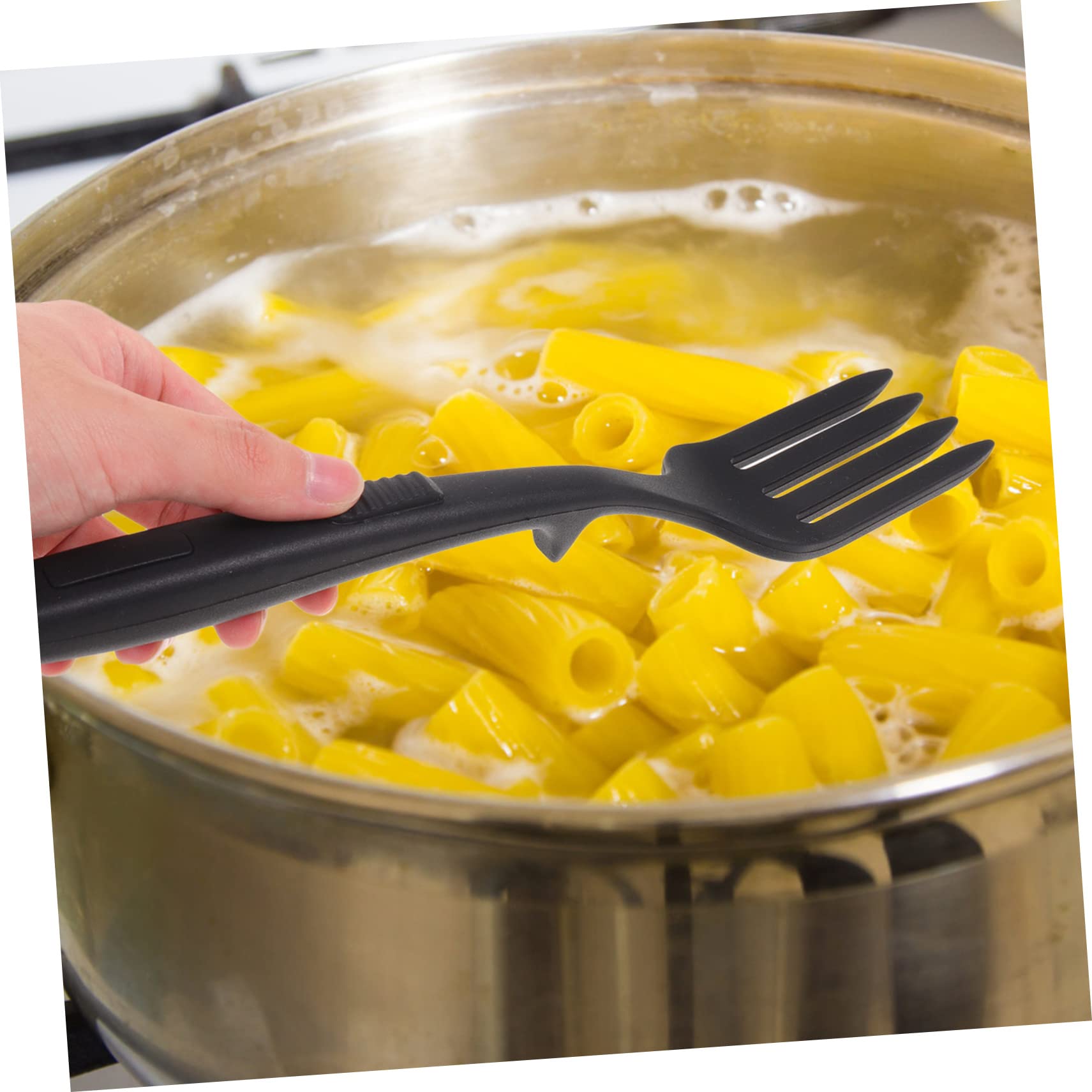 Cuisson Sans Rayure FKWKUW 2 Fourchettes Cuisson Silicone - Résistantes Chaleur Pour Mélanger Et Remuer (Bleu) Set Cuisine Silicone Bleu