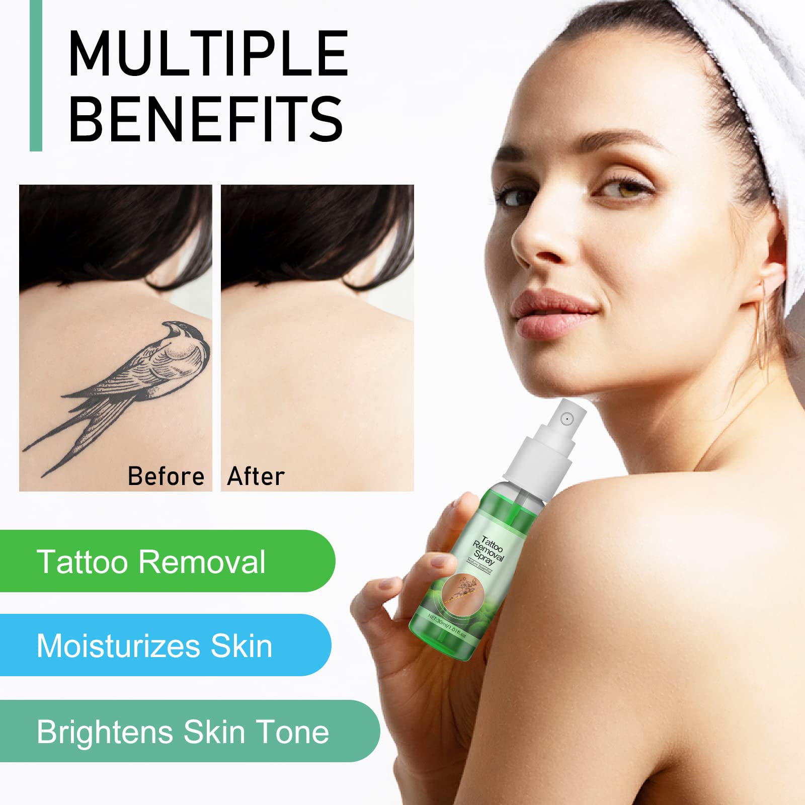 TCA Peel 100% 15ml for tattoo removal, gental warts and scars | PH