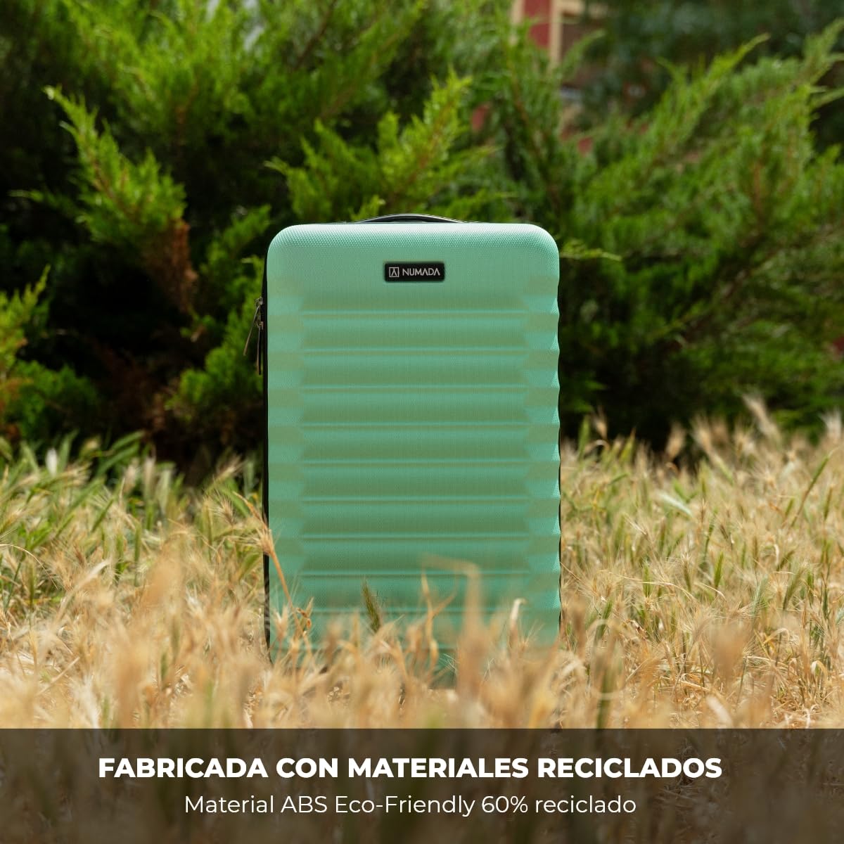 NUMADA Maleta de Viaje Cabina 40x25x20cm 20L Underseat 16 XXS con Ruedas Desmontables