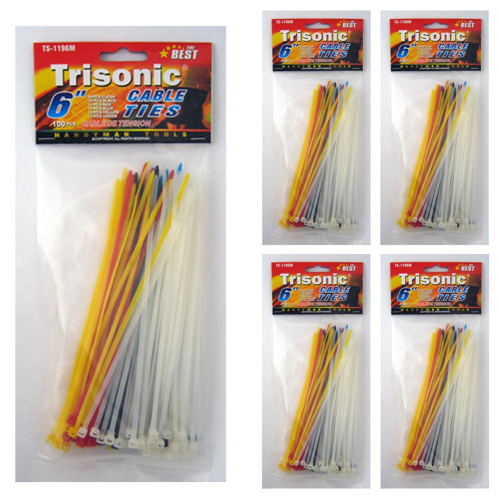 Lot of 500 Zip Ties 6