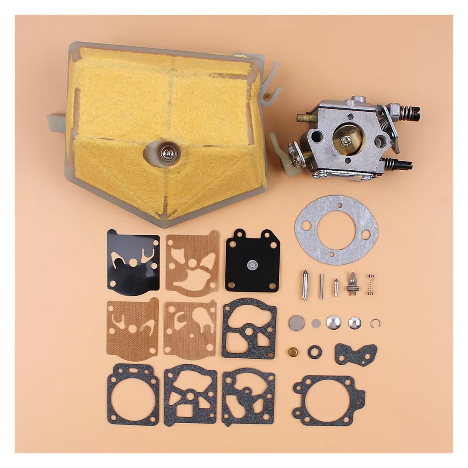 Kit réparation carburateur tronçonneuse 55 pour stopper les calages