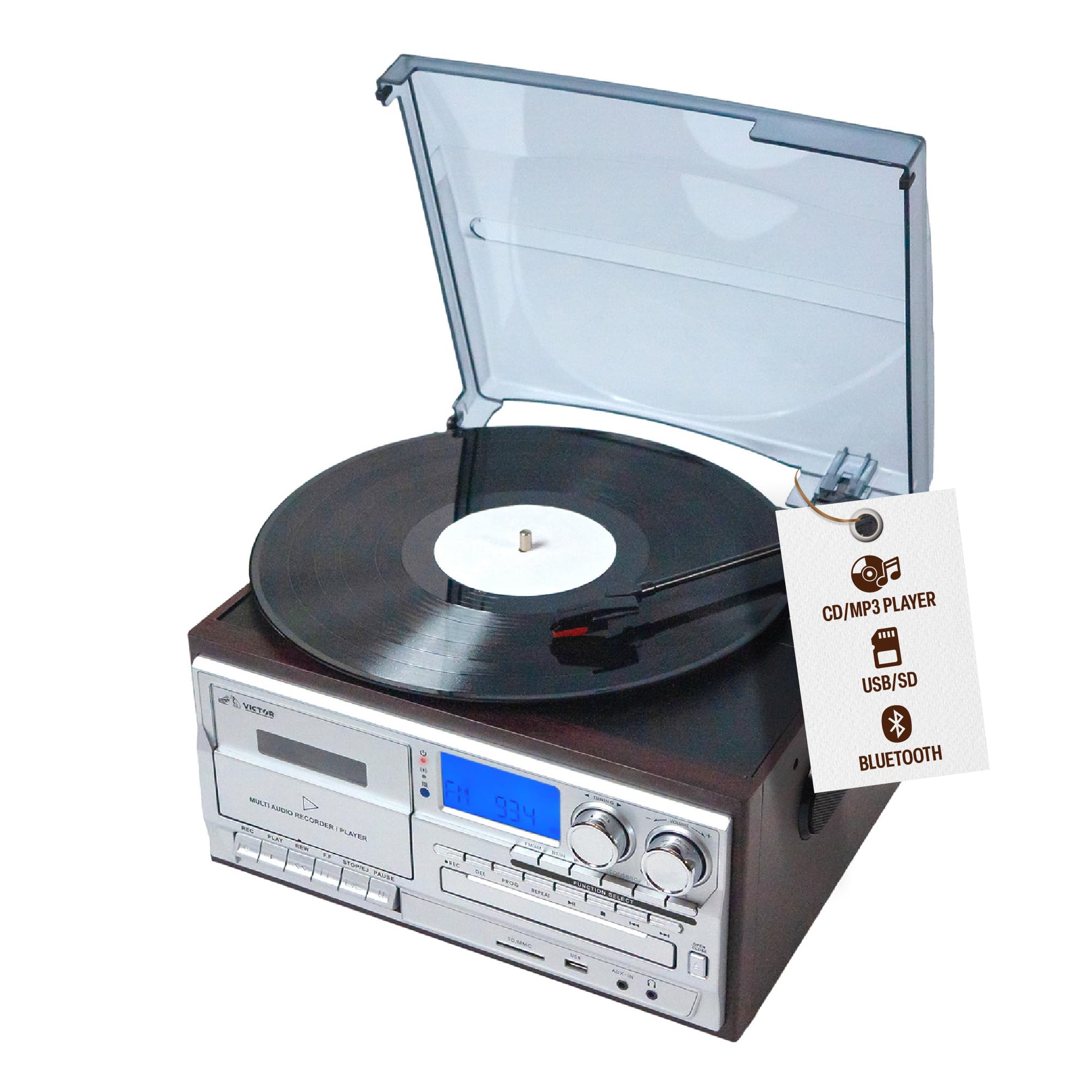 Amazon.com: Victor VWRP-4200 Cosmopolitan 8-in-1 Vinyl Record