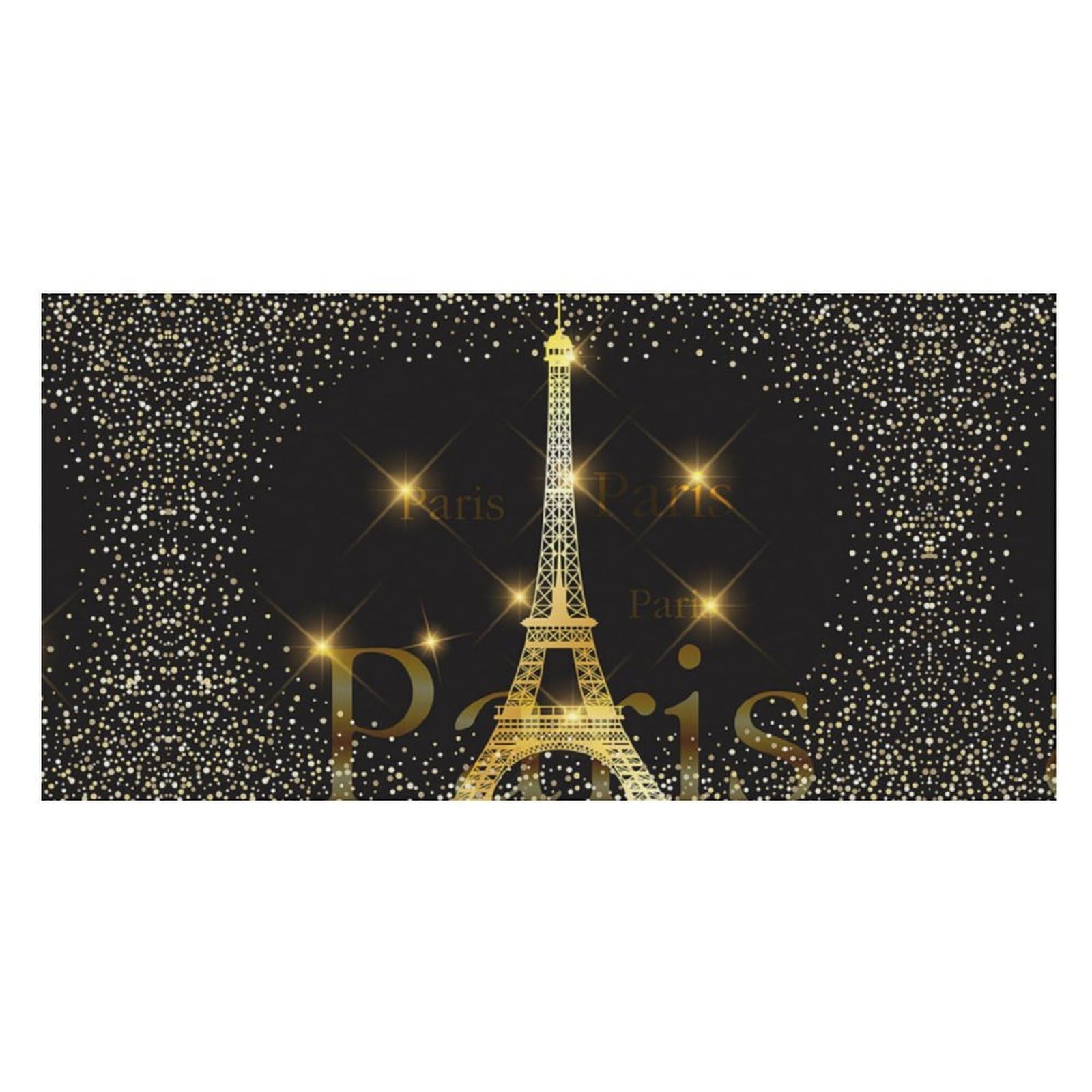 LWORZIIB Beach Towel, Paris Eiffel Tower France Bath Towel, Pool Towel Great for Gym Swimming 80 X 160cm