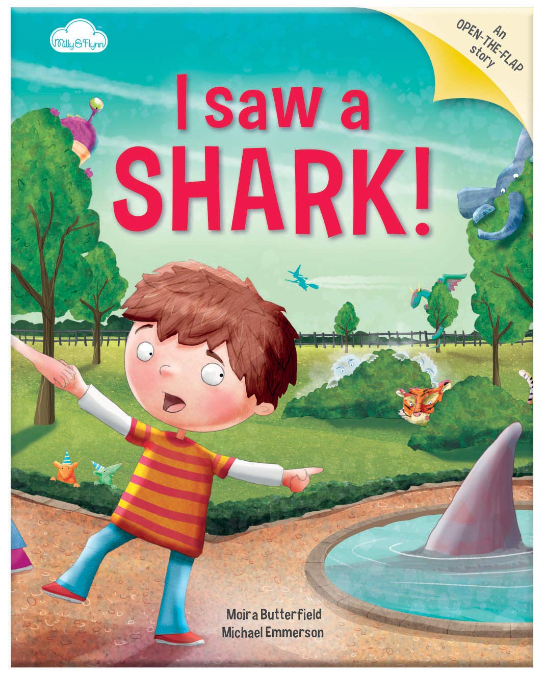I Saw a Shark: Picture Story Book with Gatefold Pages