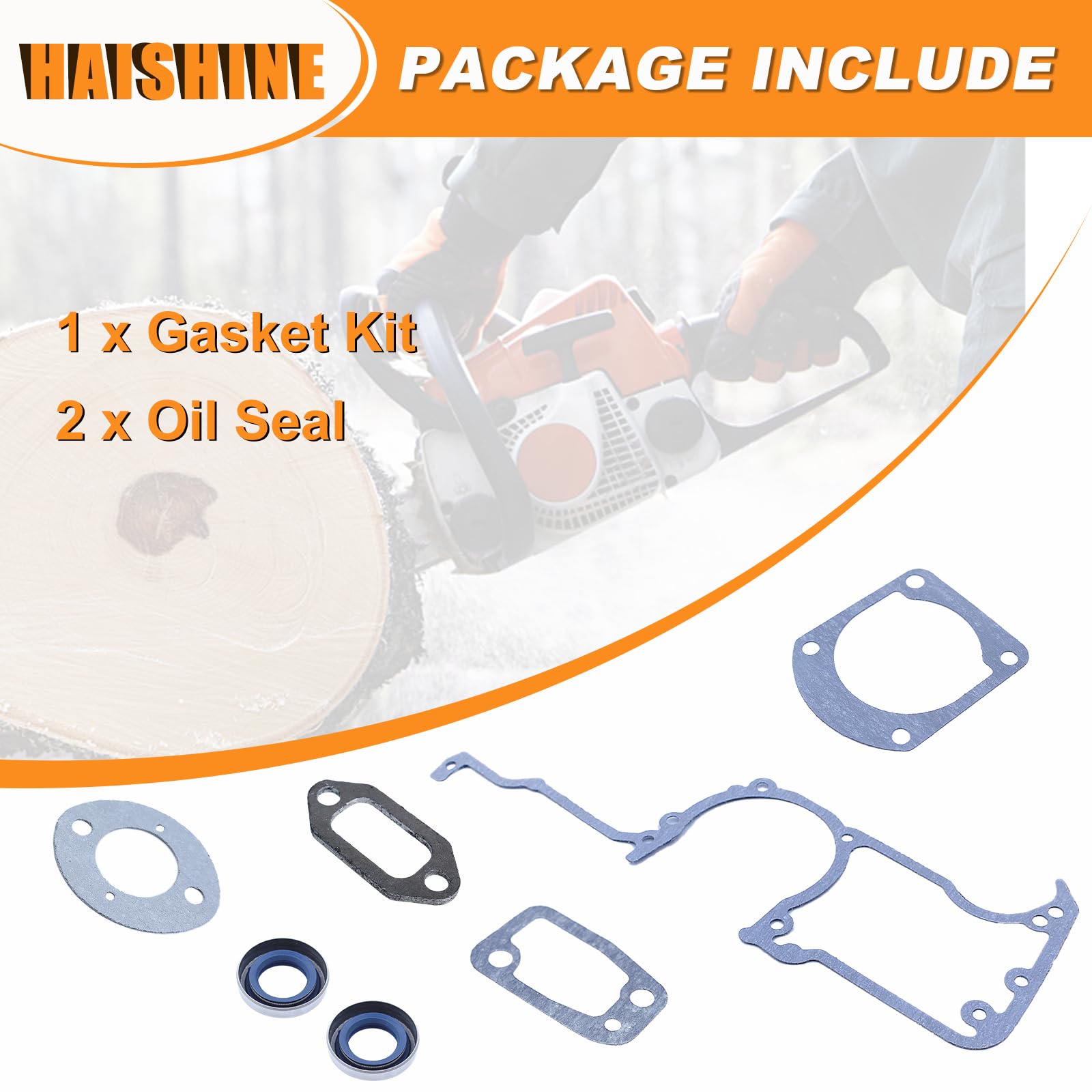 Set Guarnizioni E Paraolio Per Motosega Husqvarna 254 257 – Kit Sostituzione 501 87 96-04 Di Hyway - Foto 3