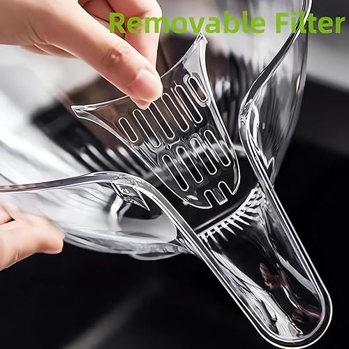 Miniatura 4 de Cesta de drenaje multifuncional 2024  Cesta de drenaje de embudo  Lavar verduras y frutas  Diseño suave al tacto  Material ecológico duradero  Cesta