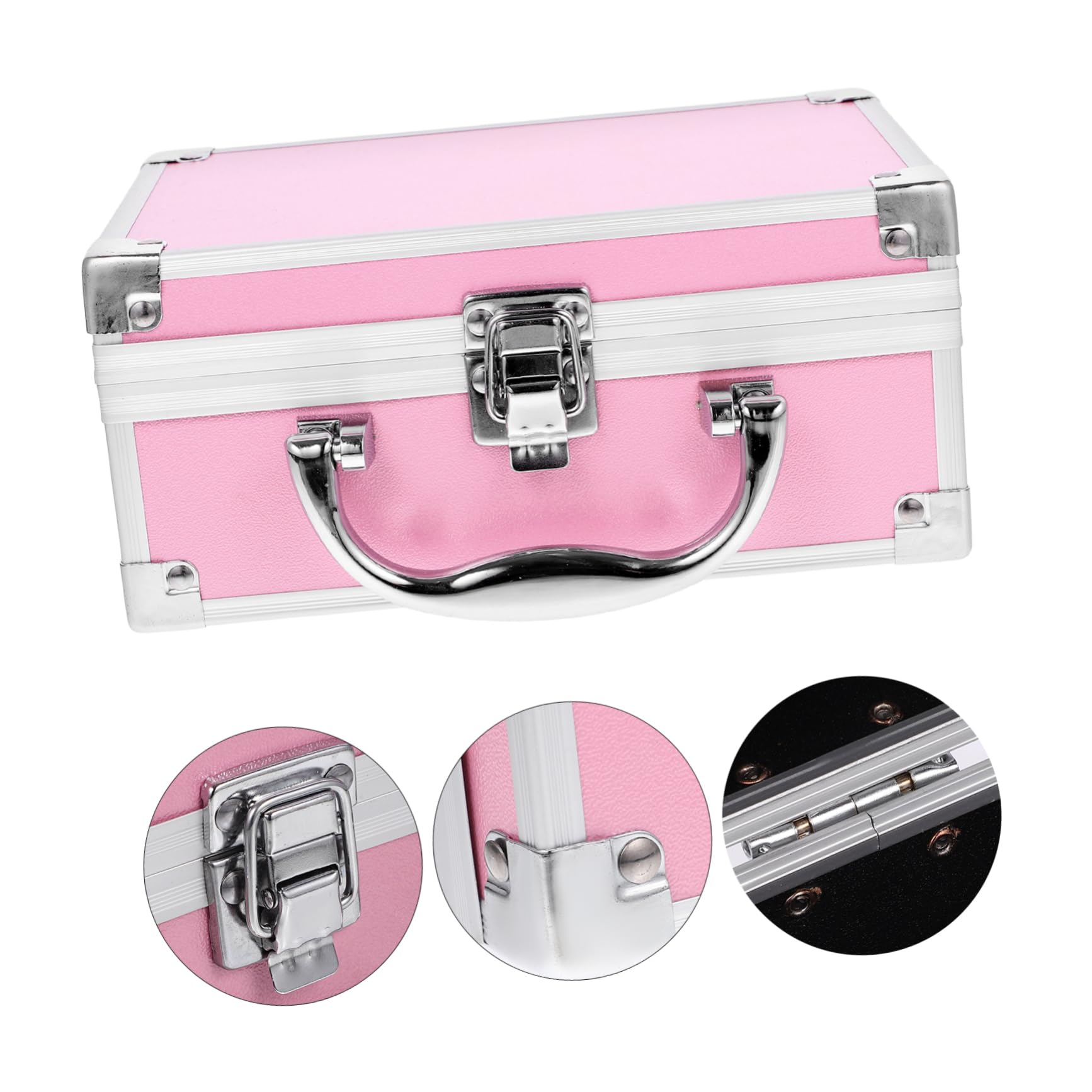 NOLITOY Makeup Suitcase Organizer Briefcase Style for Easy Access to Your Beauty Tools
