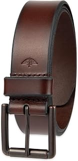 Dockers Men's Everyday Casual Leather Belt - 100% Genuine Leather, Adjustable 1.5" Wide for Regular & Big & Tall
