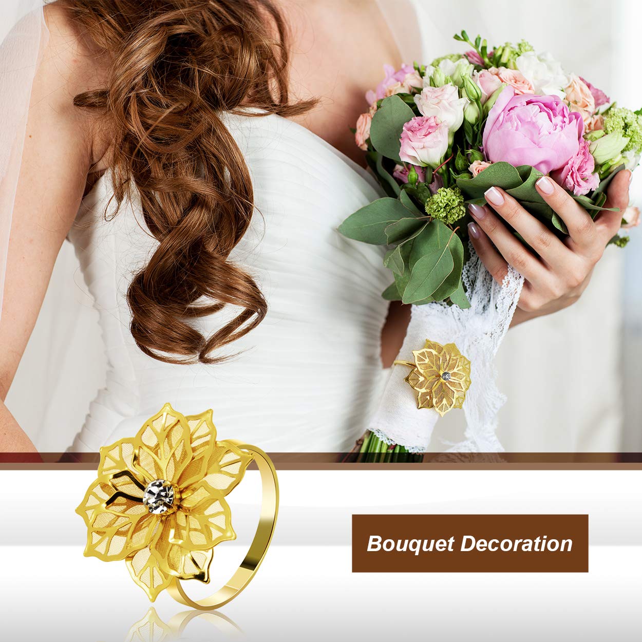 DEUX RONDS DE Serviette Cuivre Ou Laiton Tresse EUR 4,00 - PicClick FR