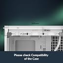 ARCTIC Liquid Freezer III Pro 360 A-RGB (White) - AIO CPU Cooler, 3 x 120 mm Water Cooling, 38 mm Radiator, PWM Pump, VRM Fan, AMD AM5/AM4, Intel LGA1851/1700 Contact Frame - White gallery image