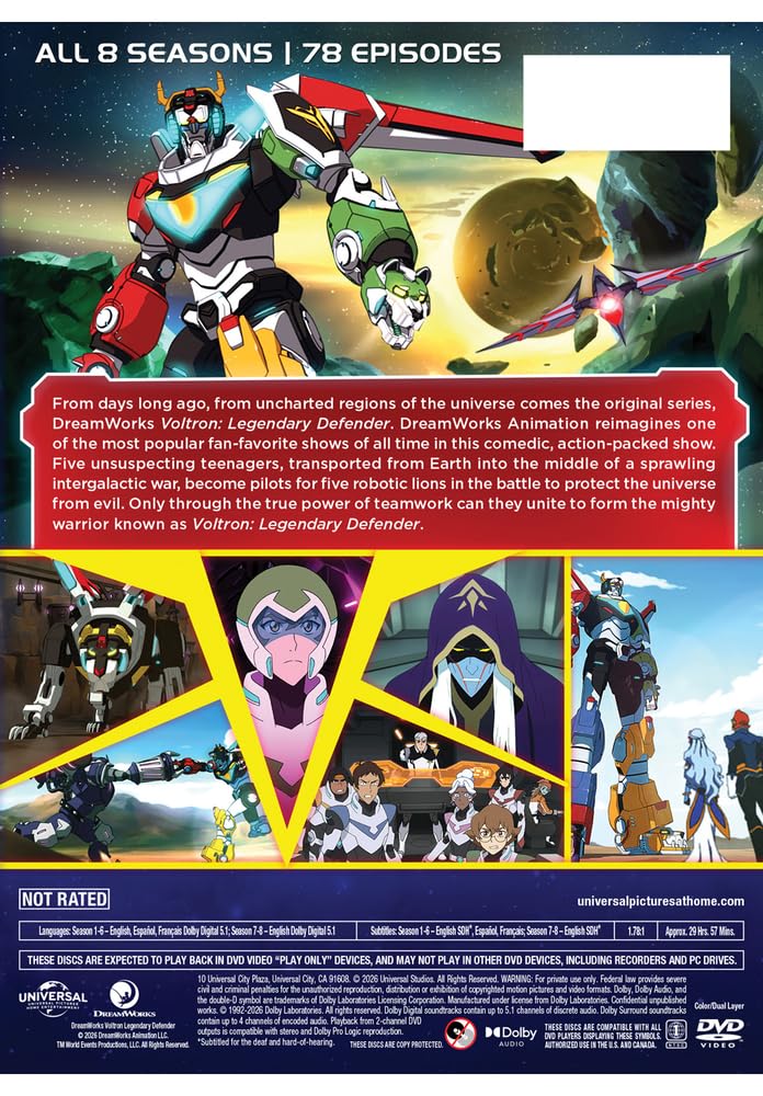 Voltron: Legendary Defender - The Complete Series