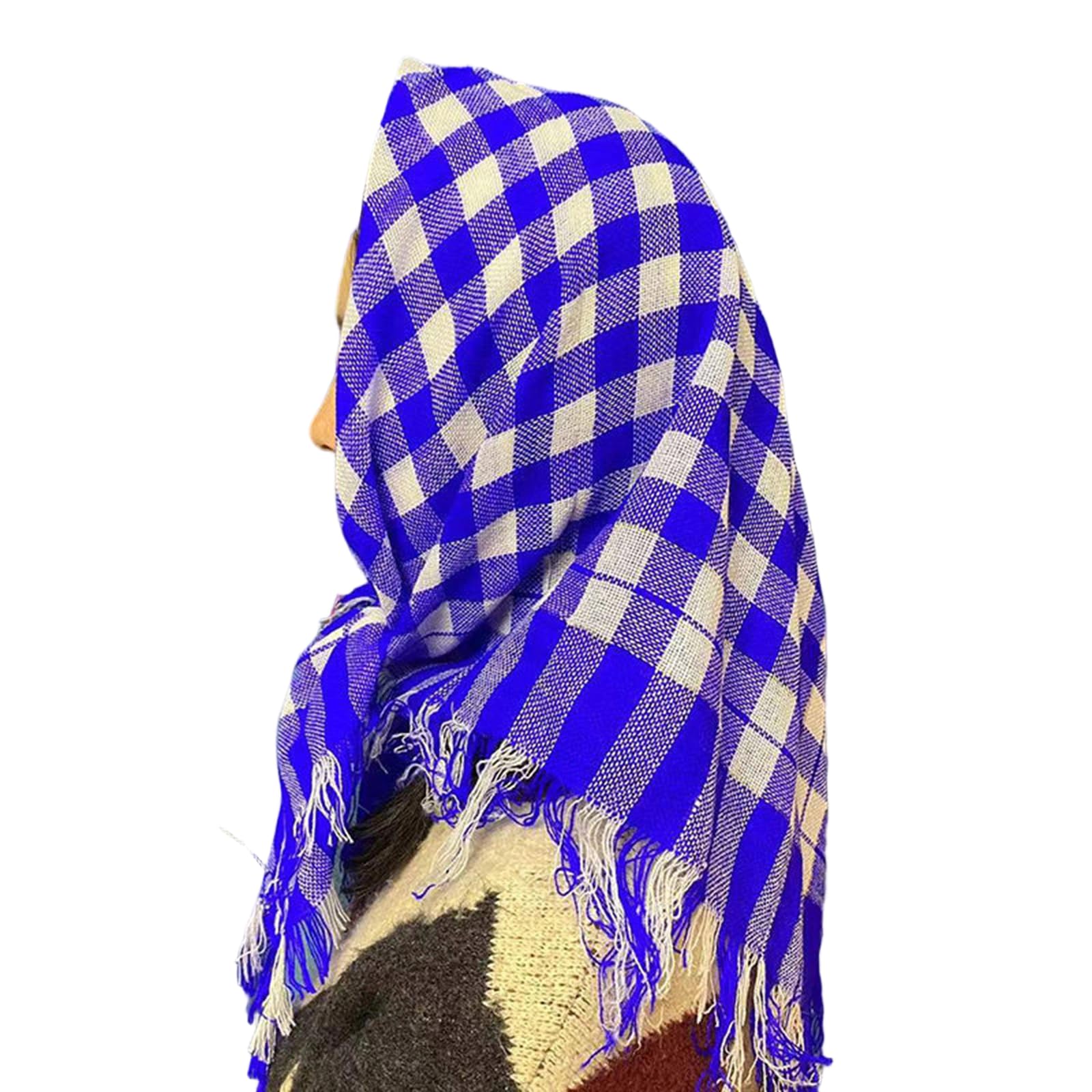 MICFENY Classical Bandana Scarf Wind Resistant Soft Fabric Hijab For Hiking Cycling Running Women Travel Accessories