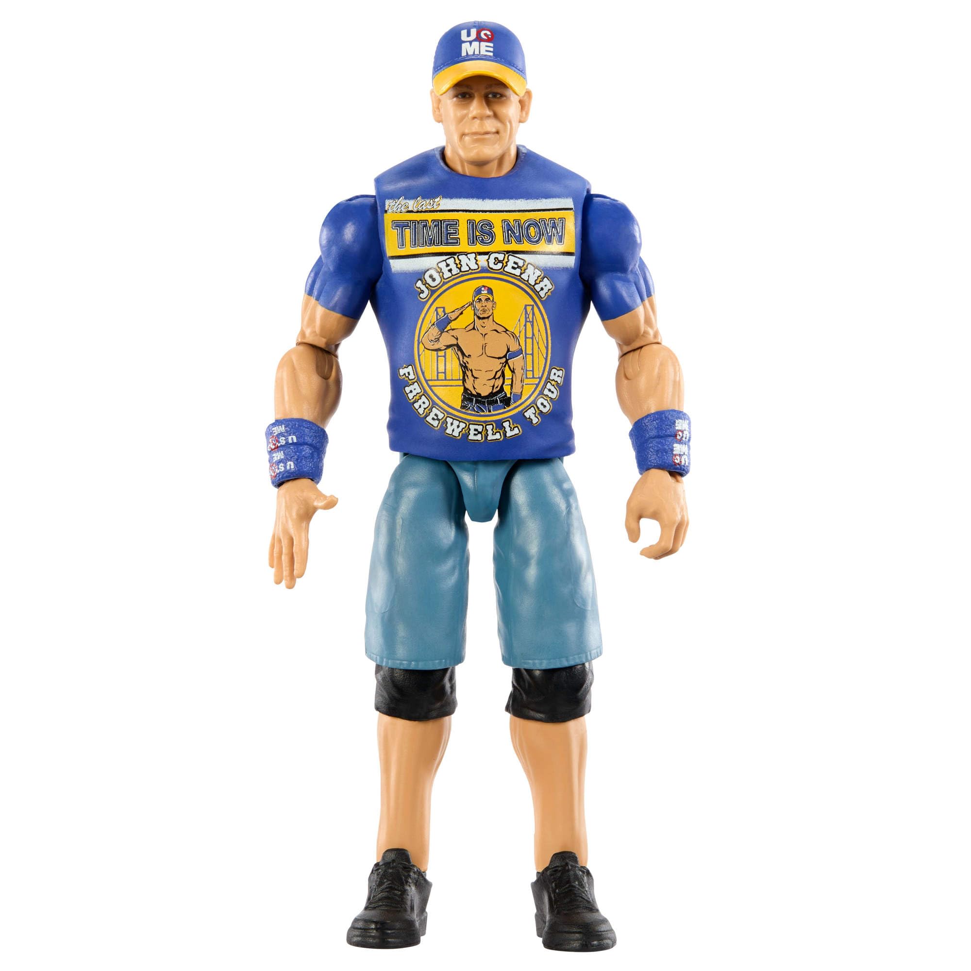 Mattel WWE John Cena Action Figure, Main Event Series #159, 6-inch Collectible Superstar with 14 Articulation Points & Life-Like Look, JGD45