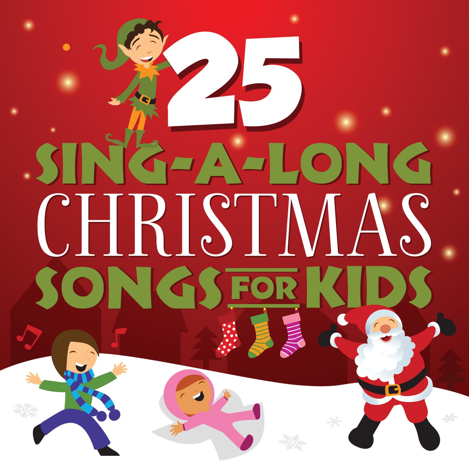 25 Sing-A-Long Christmas Songs for Kids
