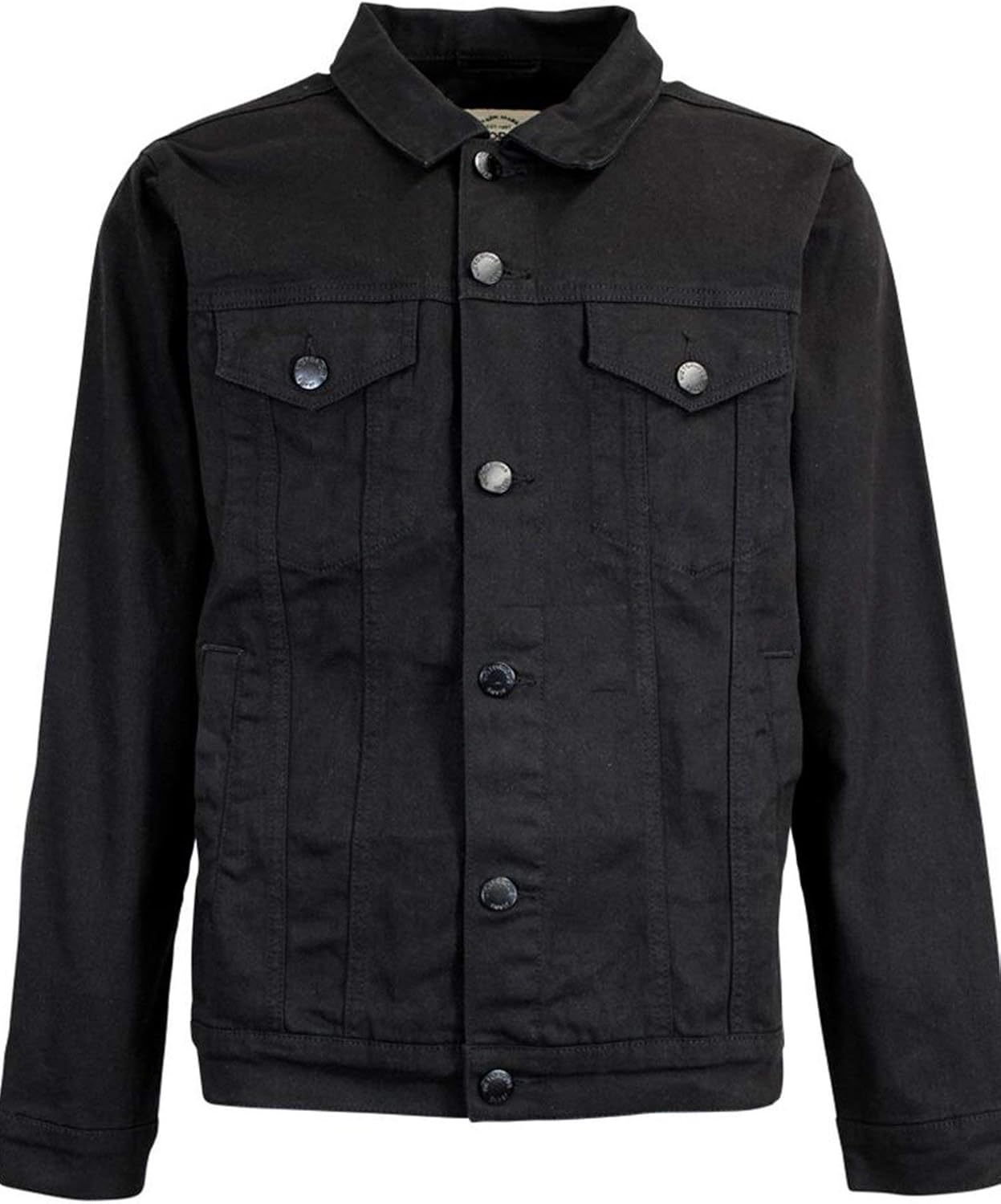 VICTORIOUS Men's Distressed Denim Jacket