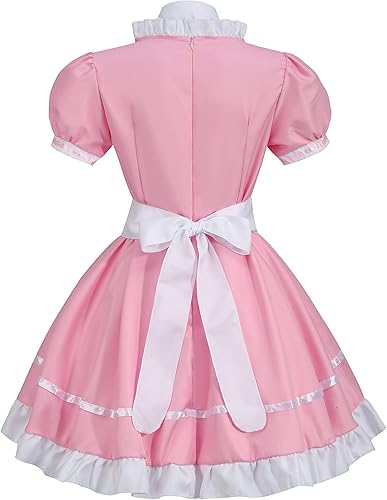 Miniatura 3 de Colorful House - Disfraz de criada con delantal francés para mujer