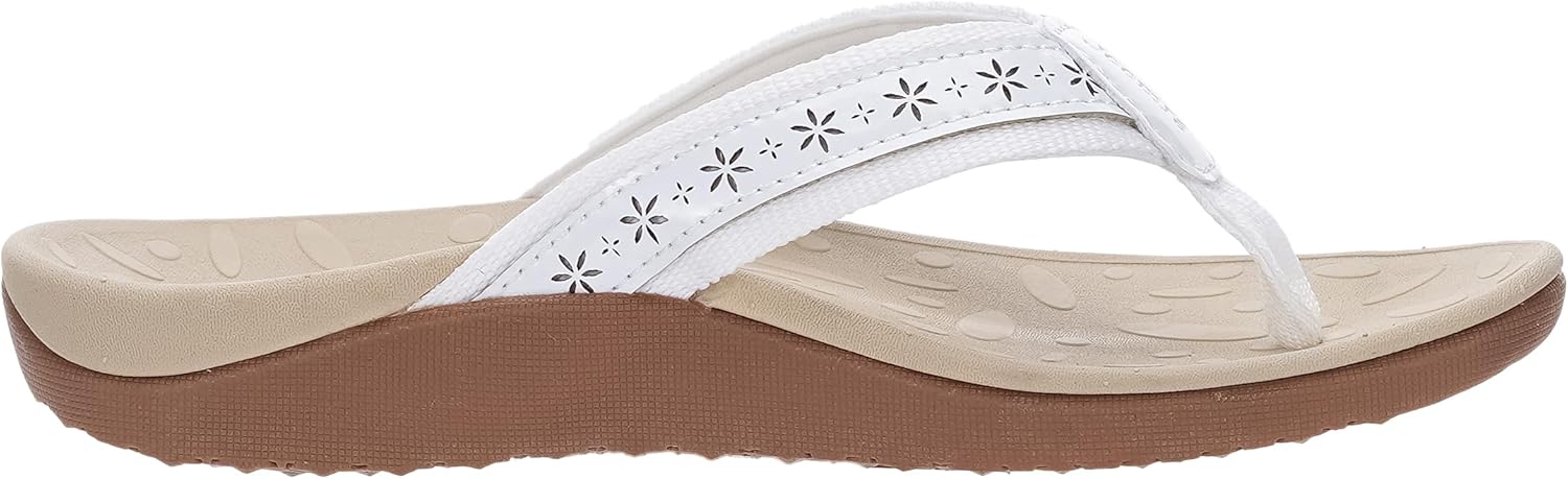 Joomra Women's Flip Flops Arch Support Orthotic Toe Post Thong Sandals - Image 4