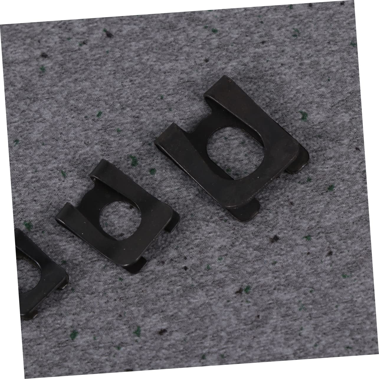 ibasenice Clip di Fissaggio Antiallentamento Morsetto di Ricambio Resistente 40 Pezzi in Metallo per Fissaggio Sicuro Anello Elastico per Auto