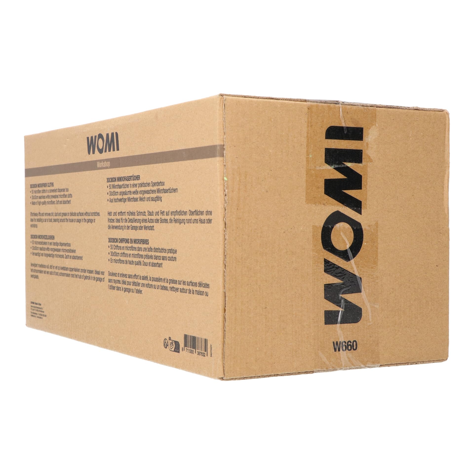 Womi W660 - Dispensador de paños de Microfibra (50 Unidades)
