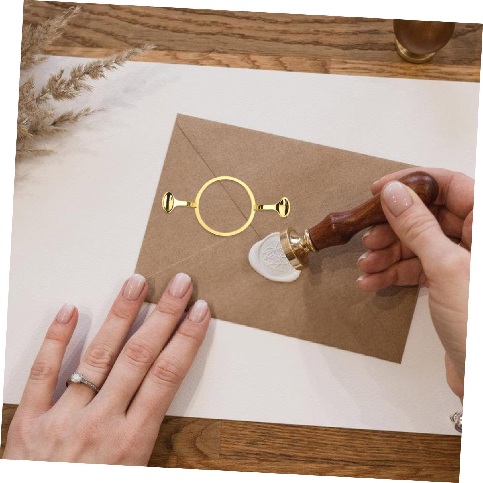 STOBOK 3sets Per Ceralacca Con Stampi Sigillatura Kit Per Su Buste e Regali Per e Speciali