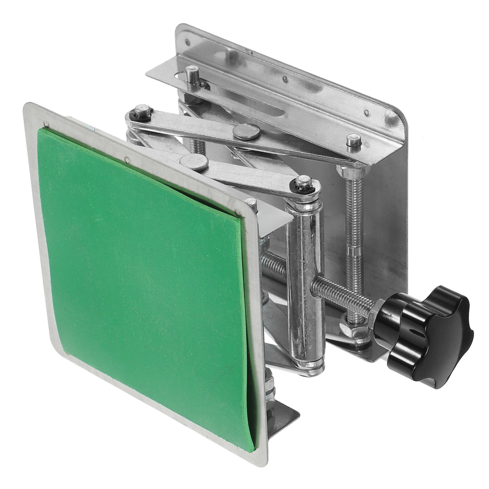 MUCKLILY Laboratory Lift Table Stainless Steel Jack Adjustable Platform Easy Operation Lab Support