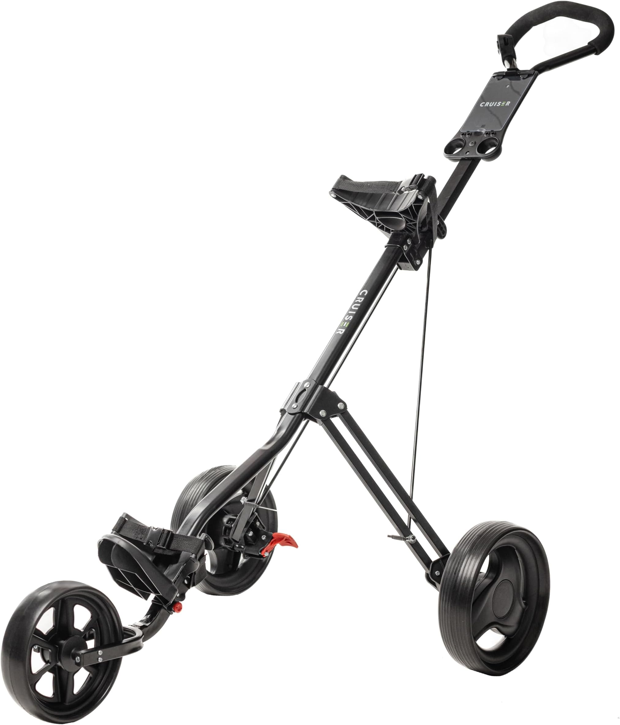 Golf Trolley โ Lightweight 3 Wheel Folding Push Golf Cart, Easy Fold Classic Design, Simple & Reliable | Cruiser Golf CR-3