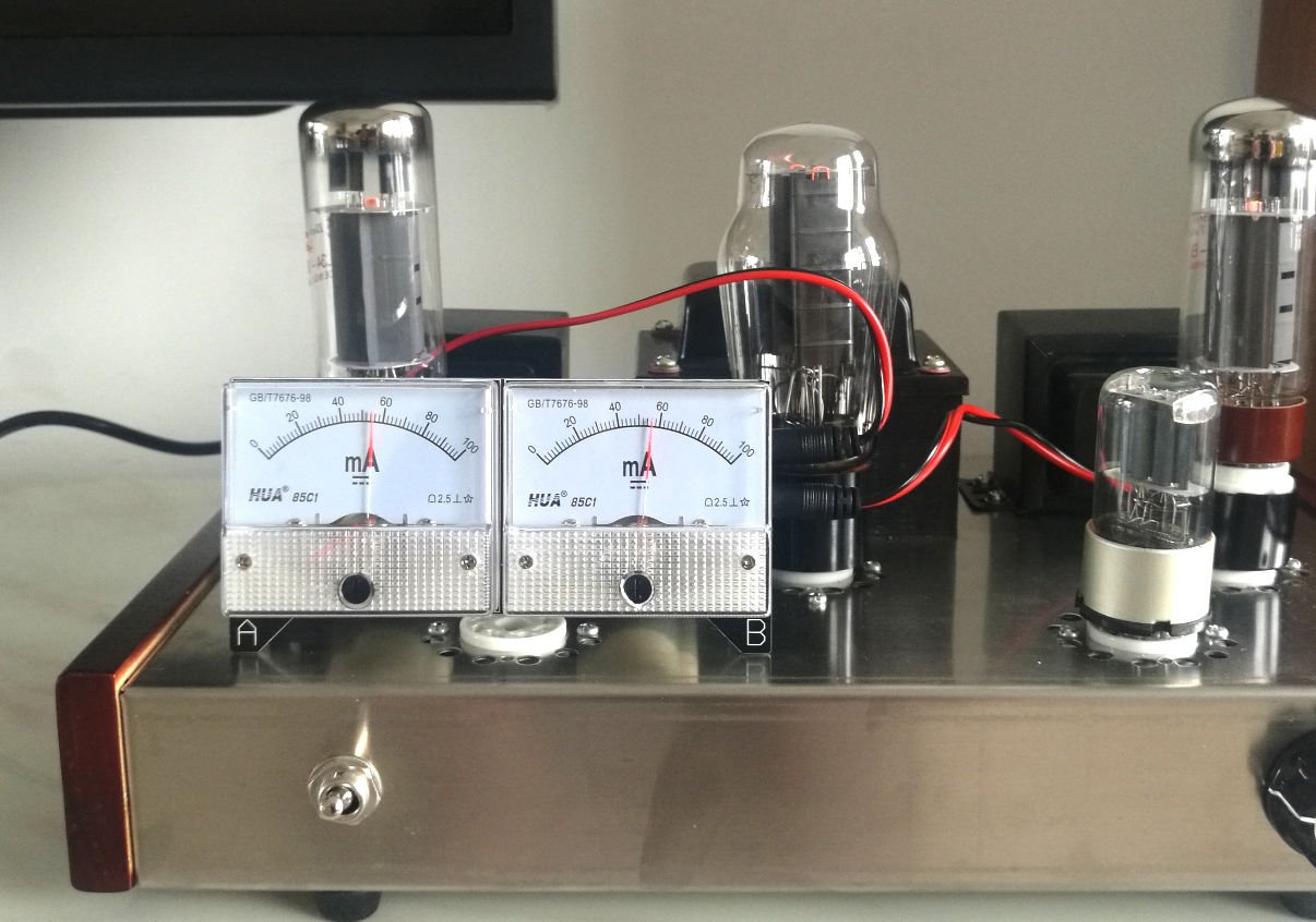 Nobsound Testeur de courant à 8 broches double biais - Pour EL34, KT88, 6L6, 6V6, 6550 - Tube d'amplificateur, tube d'amplificateur, tube