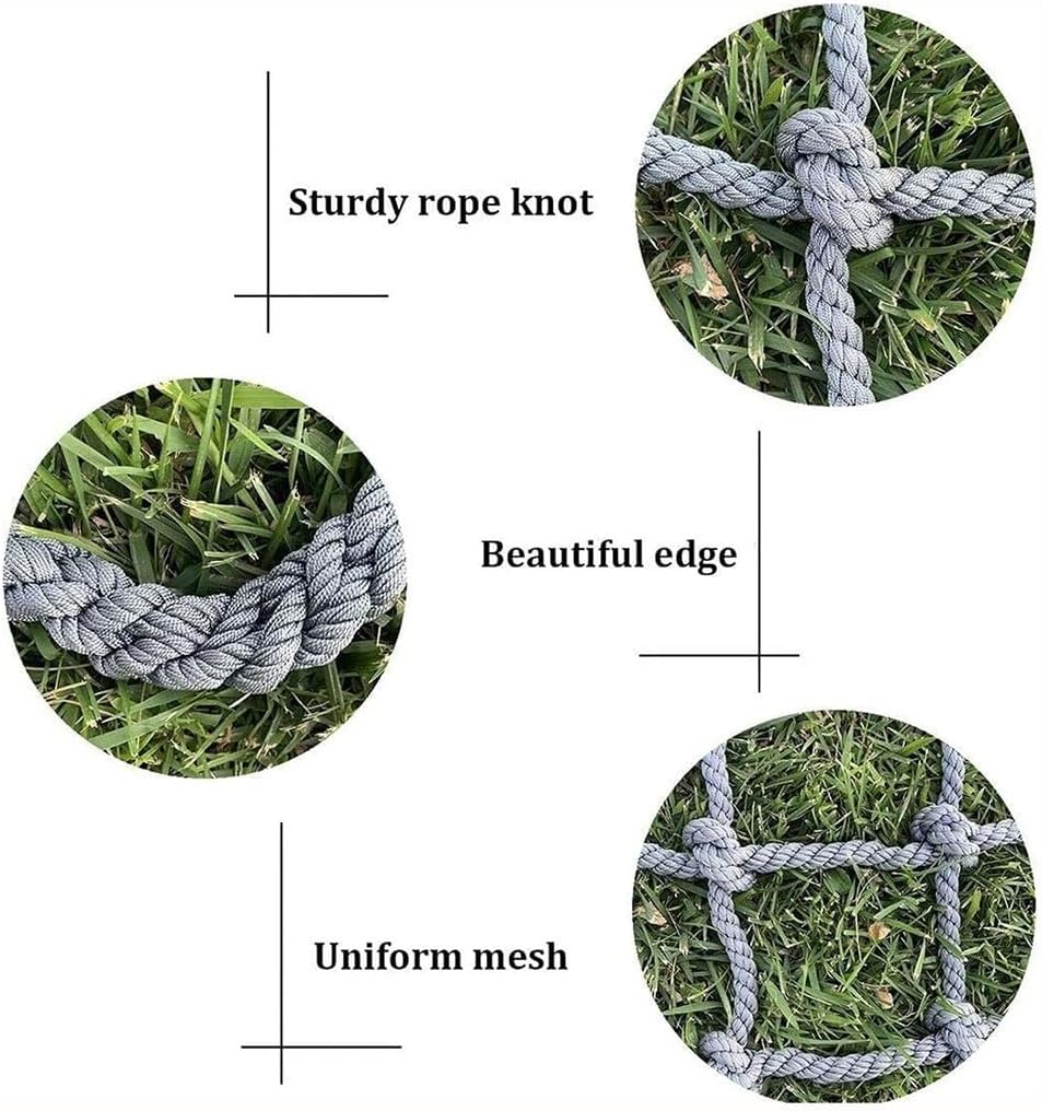 クライミングネット ハンモック 網フェンス アウトドア ナイロン 多目的ネット 車 荷物 アスレチック キャリーカート 保護用ネット