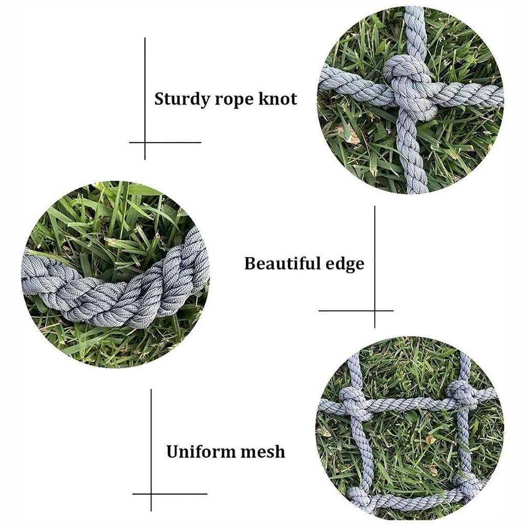 Klimtouwladder Vangnet Fitness Schommelladdernet Truck Deck Cargo Nets Uithoudingsvermogen Kinderspeelplaats Klimnetten Touw Dia 14mm (Color : 14mm, Size : 1X10m/3.3X32.81ft Klimtouwladder Vangnet Fitness Schommelladdernet Truck Deck Cargo Nets Uithoudingsvermogen Kinderspeelplaats Klimnetten Touw Dia 14mm (Color : 14mm, Size : 1X10m/3.3X32.81ft