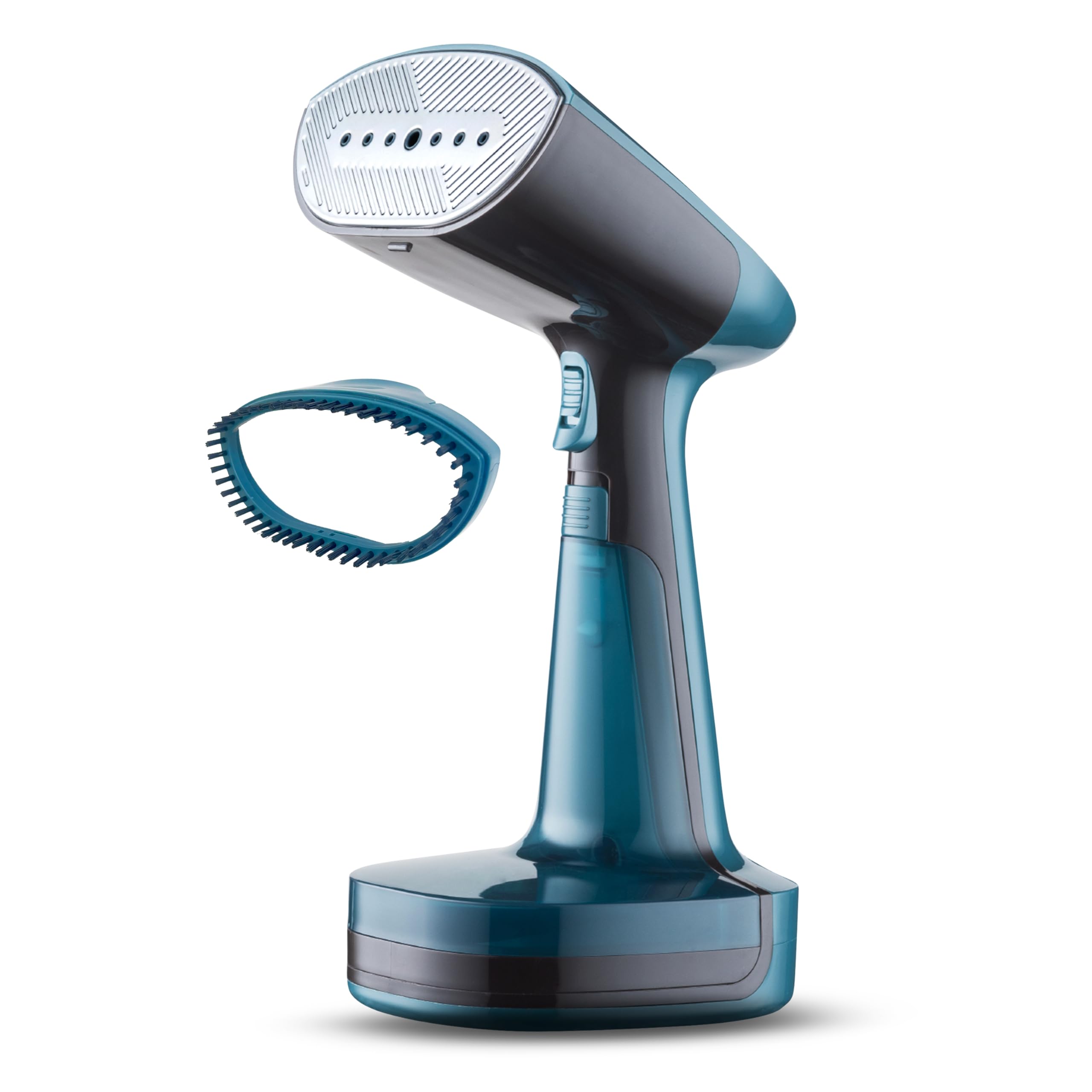 Roboson Handheld Garment Steamer for Clothes Steam Iron Press Compact & Portable Convenient Vertical Steaming Powerful 1800 Watt 220ml Water tank 1.9m power cord 15 sec quick Heat up (1 Year Warranty)