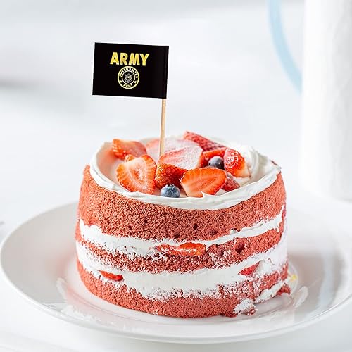 Miniatura 9 de ZXvZYT Banderas de palillos de dientes cubanos con bandera de Cuba, pequeñas banderas de palito para cupcakes de Cuba  Decoración de frutas de