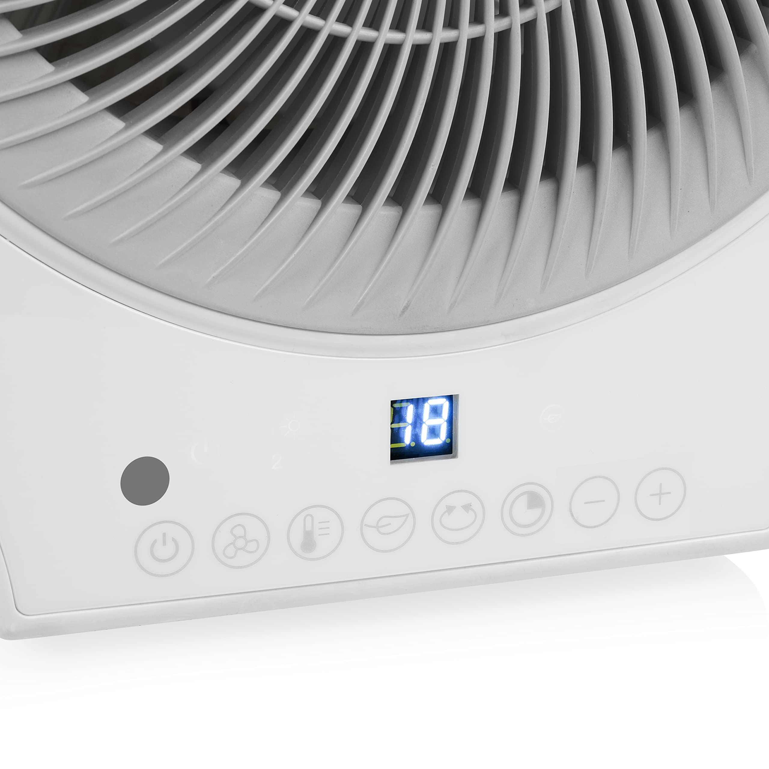 Tristar KA-5160 Calefactor y Ventilador 2 en 1, 2000 W, 56 Decibeles, Plástico, 6 Velocidades, Blanco