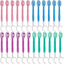 24 Pcs Disposable Toothbrush, Mini Toothbrush and Toothpaste, Portable Travel Toothbrushes, Individually Wrapped Dental Hygiene Kit for Long Flights, Camping, and Office Commuting