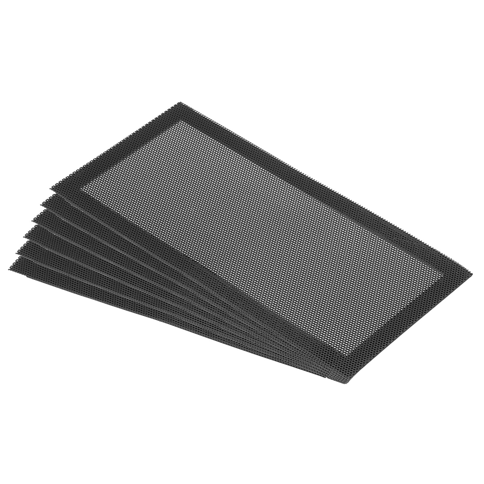 Grille de sol propre dans le salon grâce au couvre-vent magnétique PATIKIL noir 4x8 pouces