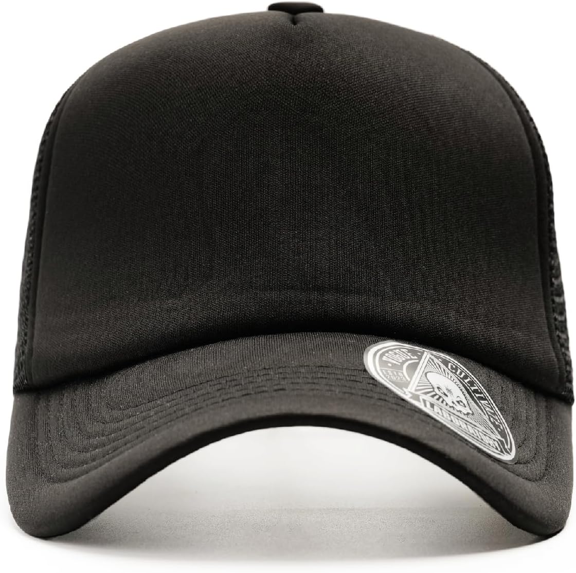 Vogcolab 2-Pack Classic Foam Trucker Hat Summer Mesh Hat Lightweight Adjustable Back Buckle Strap - Image 3