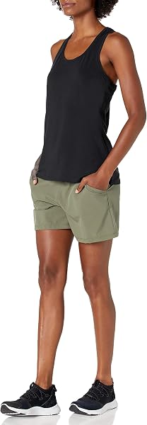 Amazon Essentials Top Deportivo Elástico de Entrenamiento, Secado Rápido y Espalda Nadadora (Tallas Grandes) Mujer, Paquetes Múltiples - 5