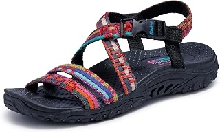 Skechers Women's Reggae Sew Me Boho Slingback Sandal