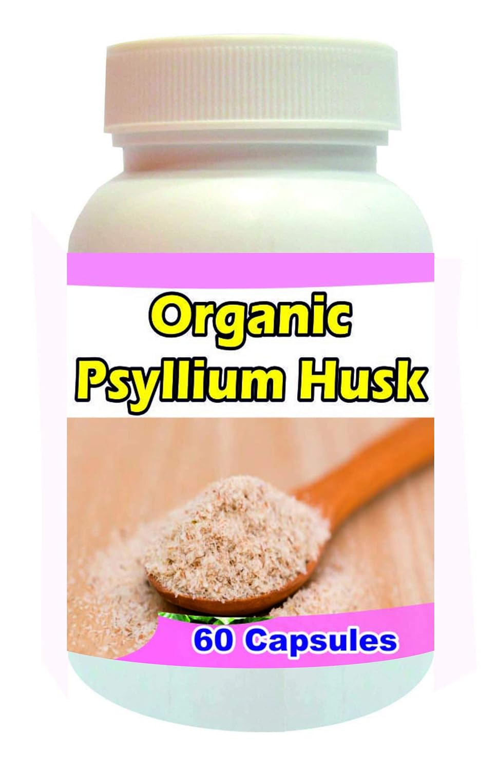 Buy ORGANIC PSYLLIUM HUSK CAPSULES 60 CAPSULES (GET 1 BOTTLE COMPLETE DIGESTIVE ENZYMES 50ML