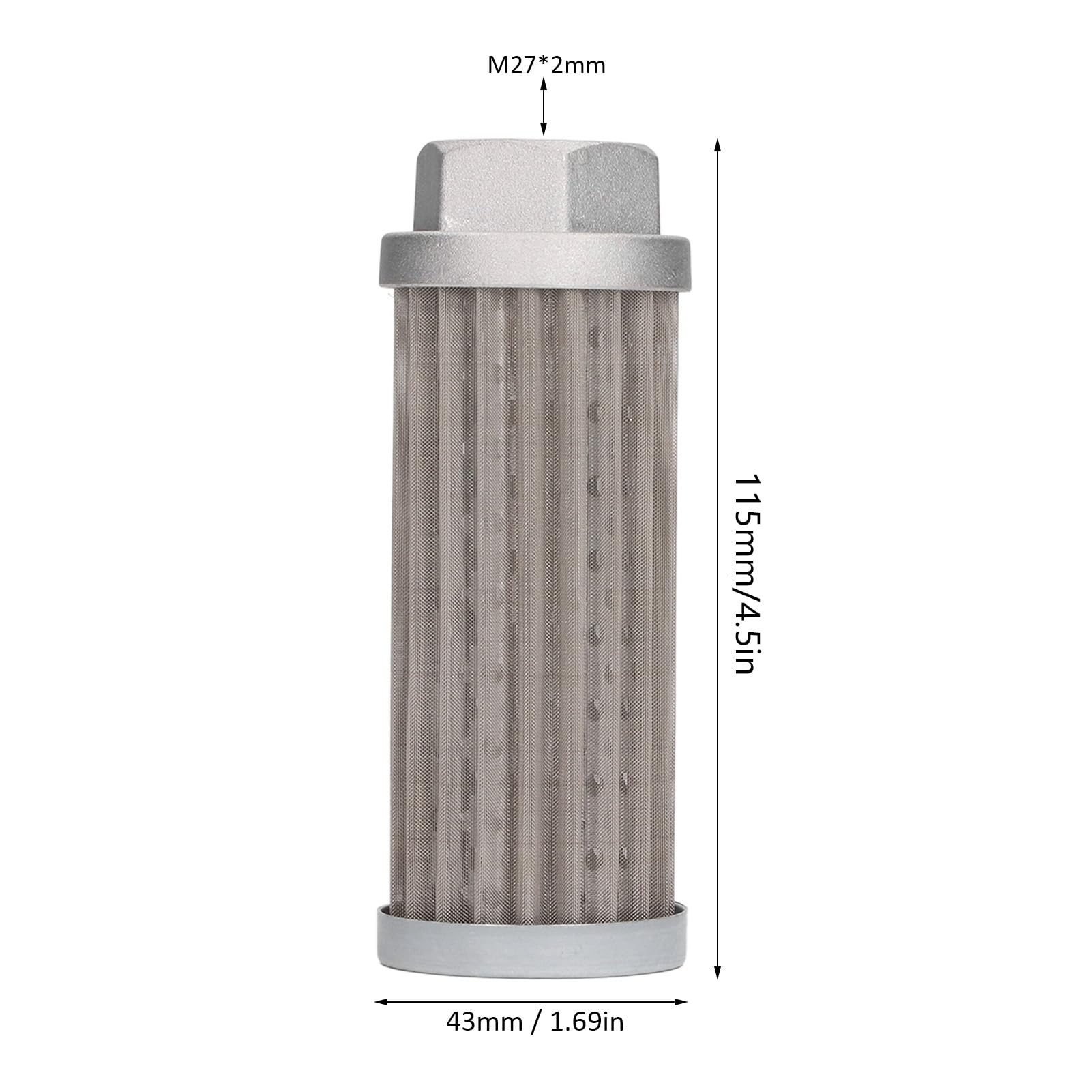 Filtro a Cartuccia con Filtro di Aspirazione Idraulico Filtro a Cartuccia per Filtro a Elemento Aspirazione in Acciaio Tipo di Filtro di Aspirazione Idraulico Filtro Alimentare