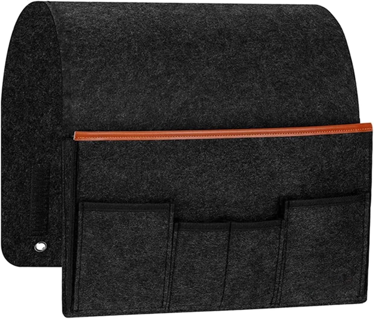 ZQINGQING Sofa Arm Tray Felt Bedside Storage Bag Sofa TV Remote Control Hanging Case Couch Organizer
