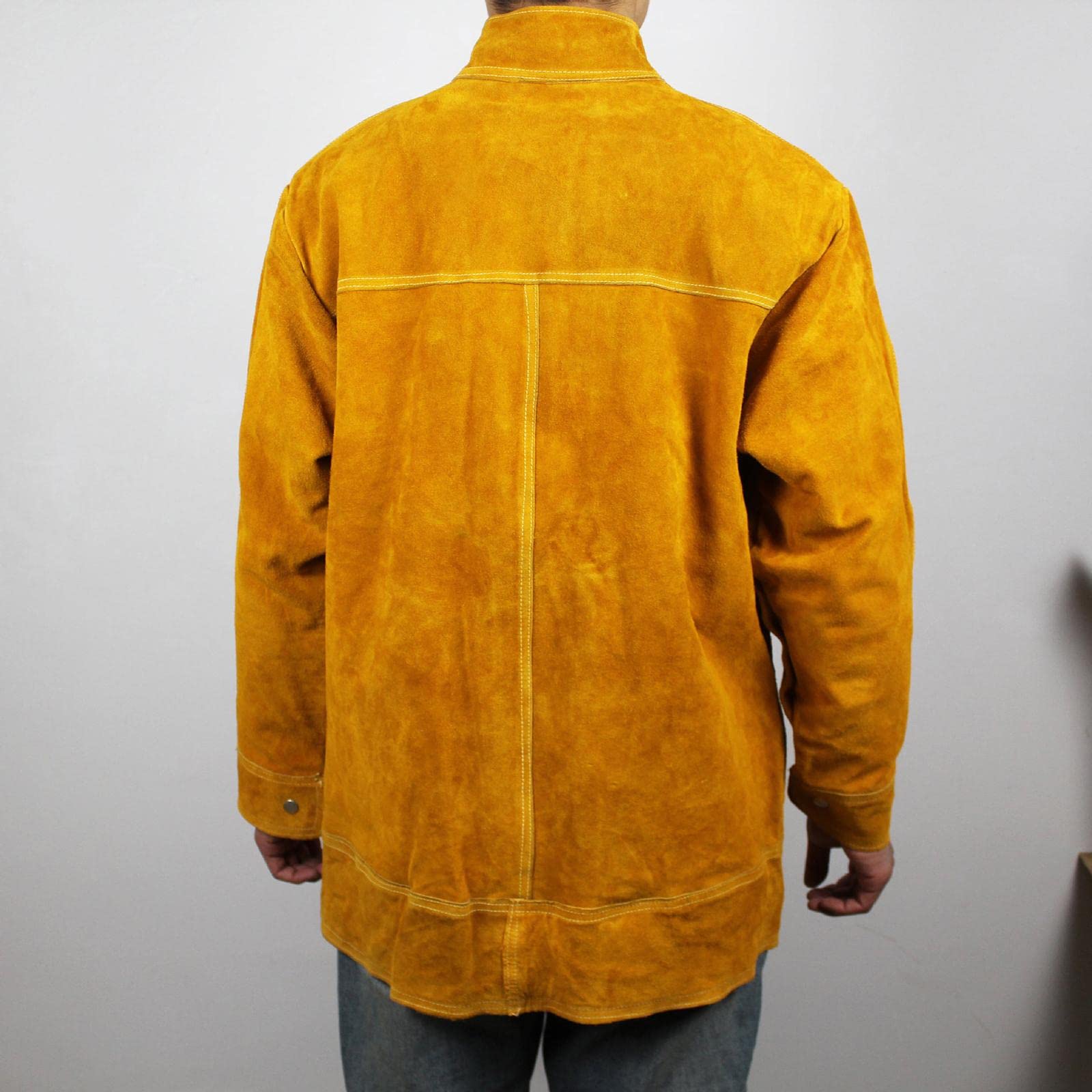 Chaqueta de Soldar de Cuero de, Delantal Protector, Traje de Herramientas