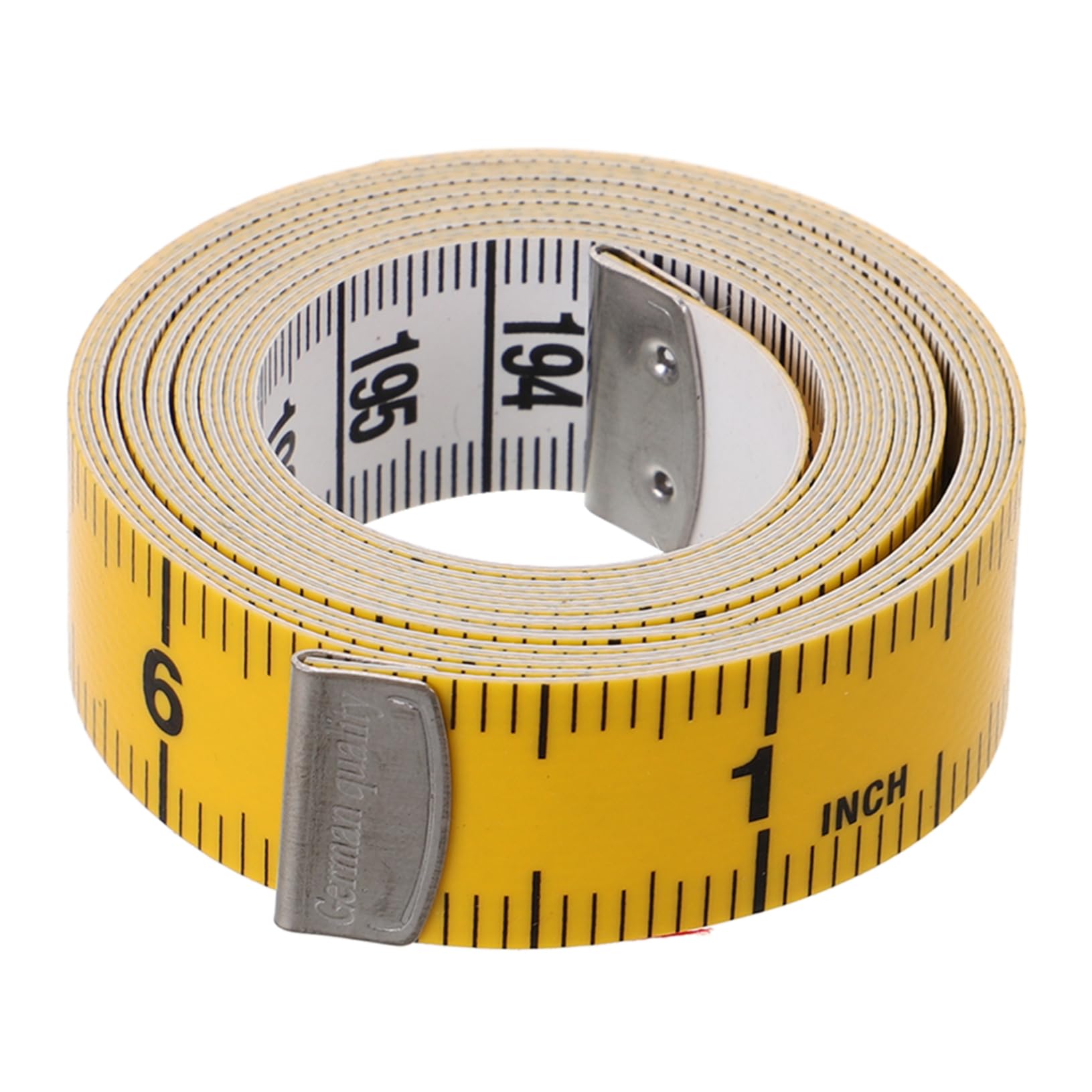 KALLORY Portable Cloth Measuring Tape for Body Measurements Retractable Tailor Tape Lightweight Design Soft Feel Accurate Metric and Imperial Scales for Home and Travel Use