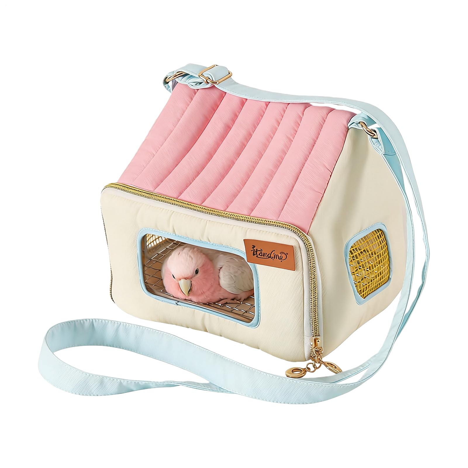 Bird Carrier | Warm Breathable Portable Bird Travel Backpack | Birds Cage For Parrot Parakeet Pigeon Animal Offices Outing Travel Vehicle Car Road Trip Daily Shopping