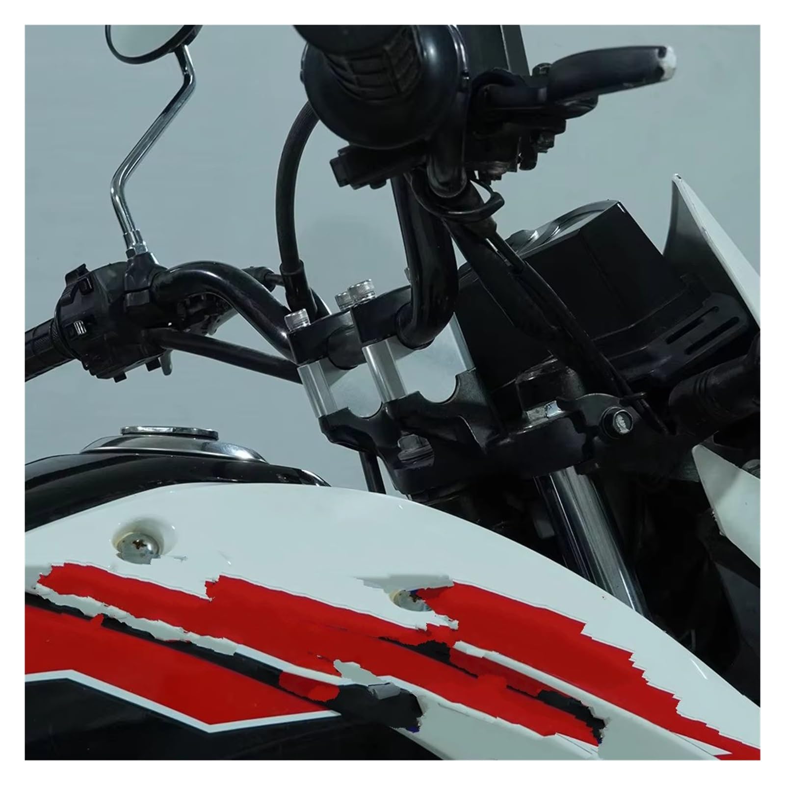 Barre D’Équilibre Moto En Alliage D’Aluminium Bleu – Accessoire Guidon 22 Mm, Support Stable Pour Accessoires Et Style