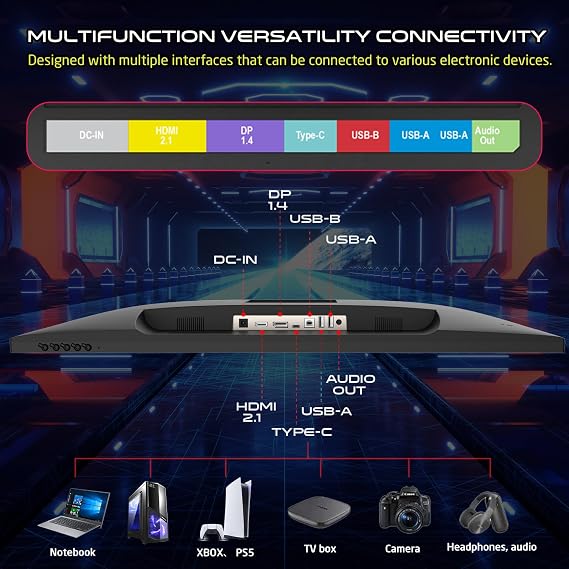 Gameon GOP28UHD144IPS 28 IPS 0.5ms 144Hz Siyah Gaming (Oyuncu) Monitör