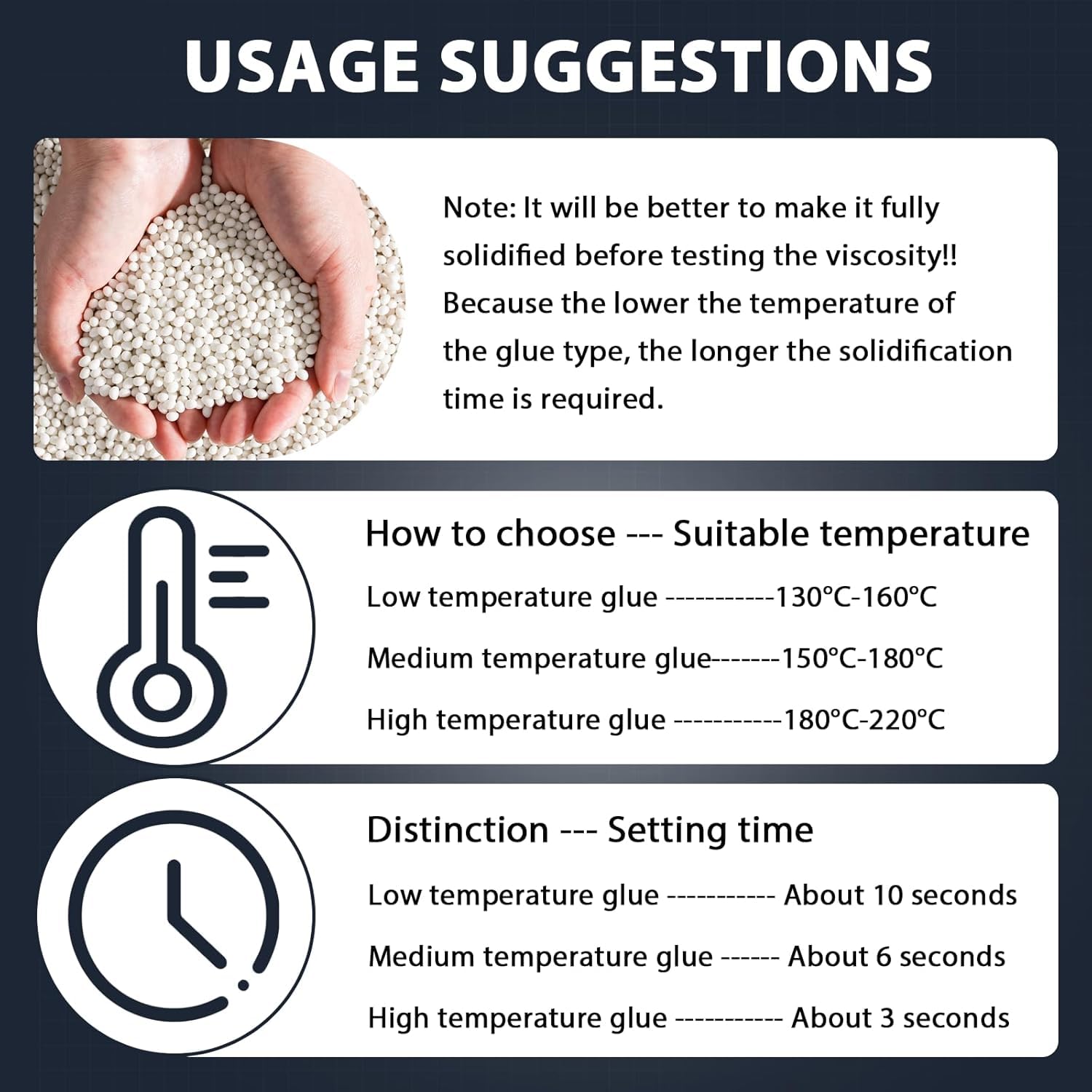 YUCHENGTECH Pellets de Pegamento Blanco de 5kg Gránulos de Pegamento Termofusible para Encolado de Bordes