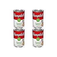Vista 10 de Campbell's Sopa Condensada de Crema de Pollo 98% Libre de Grasa, Lata de 10.5 oz (Paquete de 12)